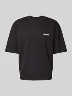 REVIEW Oversized T-shirt met labelprint