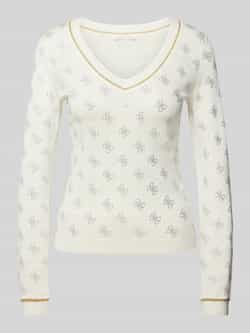 Guess Gebreide pullover met ribboorden model 'ROSIE'