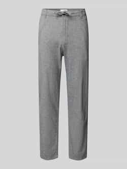 Selected Homme Slim tapered fit broek met tunnelkoord model 'Brody'