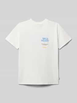 Garcia T-shirt met labeldetails