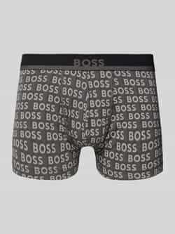 Boss Boxershort met elastische band met label