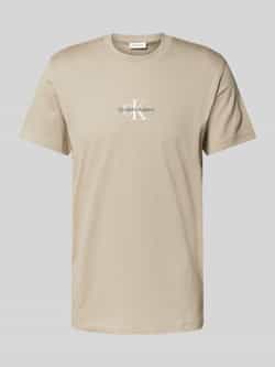 Calvin Klein Jeans Polo Shirt Lange Mouw MONOLOGO TEE J30J325649
