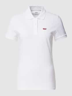 Levi's 300 Regular fit poloshirt met labelpatch