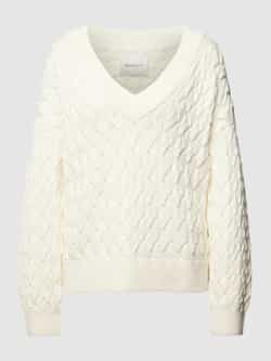 Gant Gebreide pullover met V-hals