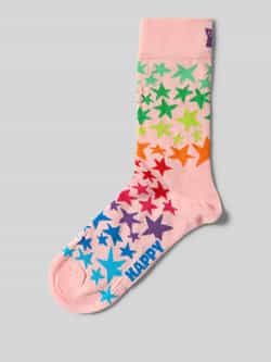 Happy Socks Sokken met motiefstitching model 'Star Cluster'