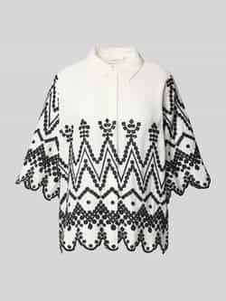 Copenhagen Muse Blouse met stitchings en blinde knoopsluiting