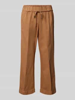 TONI Stoffen broek met elastische band en strikceintuur