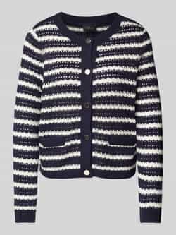 S.Oliver BLACK LABEL Regular fit cardigan in ajourtricot
