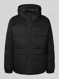 Calvin Klein Jeans Gewatteerd jack met blinde ritssluiting en labelstitching