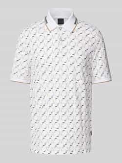 Bugatti Regular fit poloshirt met labeldetail