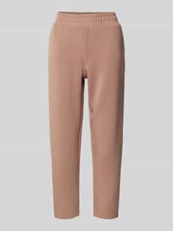 Christian Berg Woman Regular fit sweatpants met verkort model