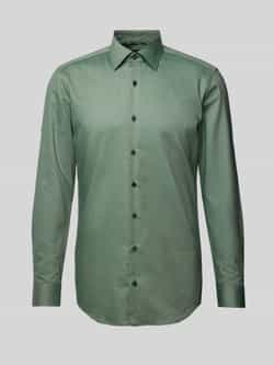Boss Slim fit zakelijk overhemd met extra lange mouwen model 'Hank'
