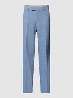 Carl gross Regular fit bandplooibroek met wol model 'Sendrik'