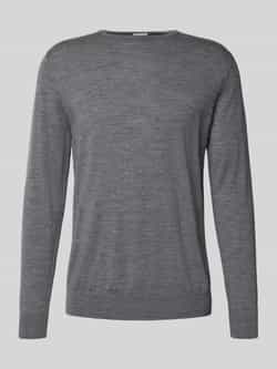 Profuomo Wollen pullover met ronde hals