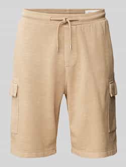 S.Oliver RED LABEL Regular fit sweatshorts met cargozakken