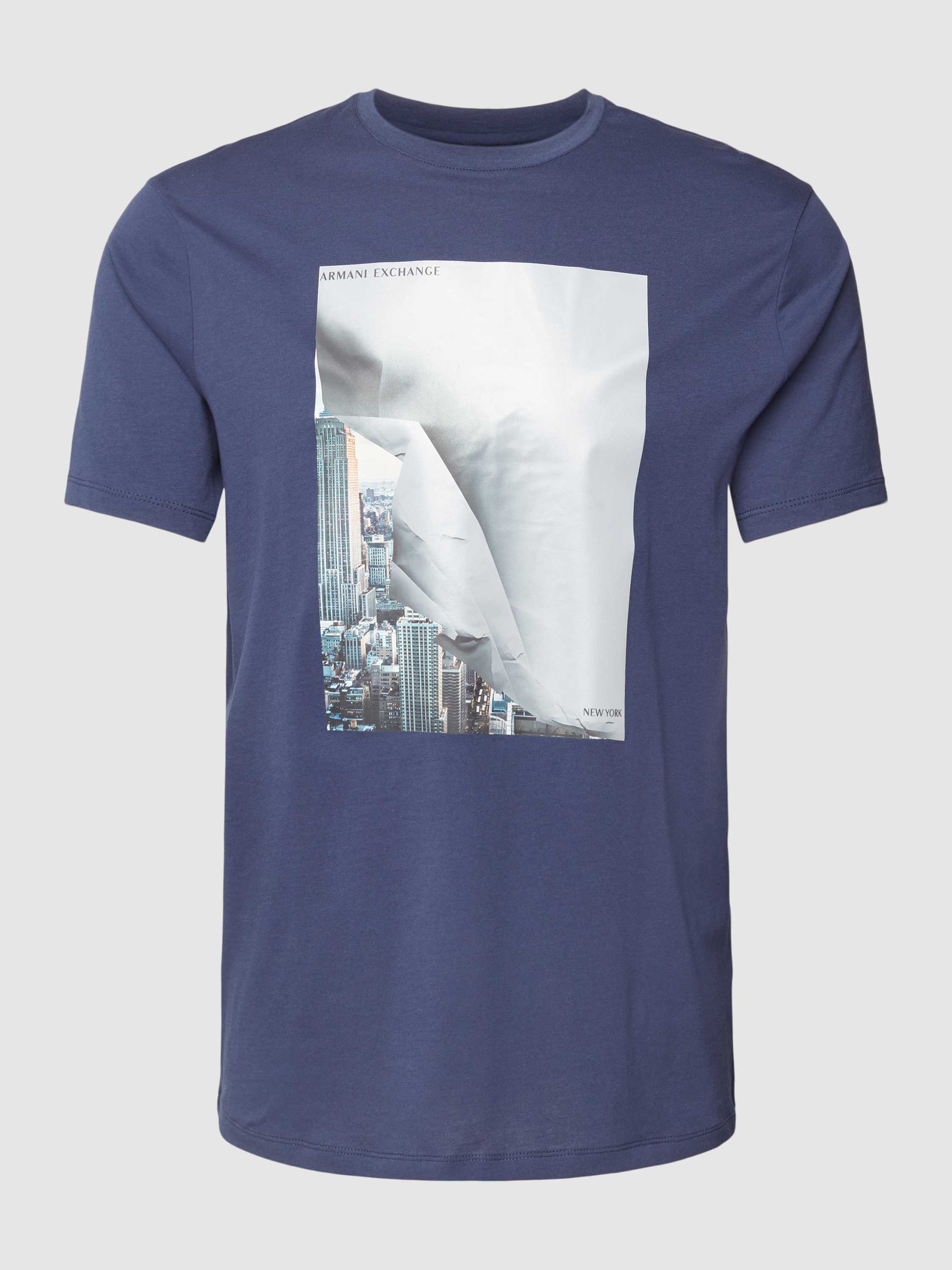 Armani Exchange T-shirt met motiefprint