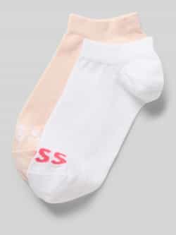 Boss Sneakersokken met labelprint in een set van 3 paar