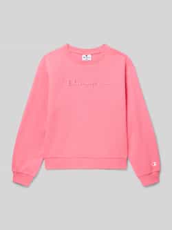 Champion Sweatshirt met labelstitching