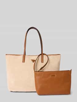 Guess Tote bag met labeldetail model 'VICTTORIA'