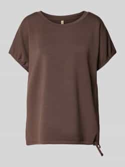 Soyaconcept Sweatshirt met geribde ronde hals model 'BANU'
