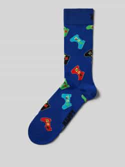 Happy Socks Sokken met motiefstitching model 'CONTROLLER'