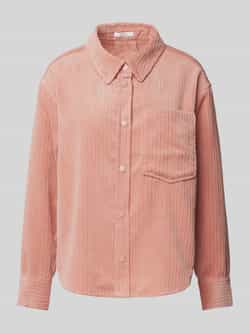 Opus Regular fit overhemdblouse van corduroy model 'Fanki'