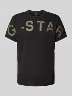 G-Star RAW Embro Print T-Shirt Zwart Heren