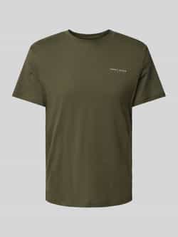 Tommy Jeans Groene Katoenen T-shirt met korte mouwen Green Heren