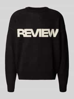 REVIEW Gebreide pullover met ronde hals