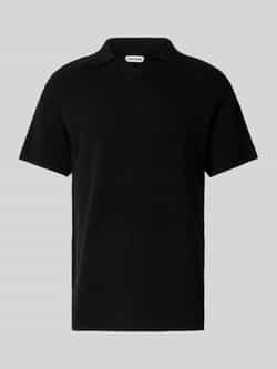 jack & jones Slim fit poloshirt met structuurmotief model 'HILL KNIT'