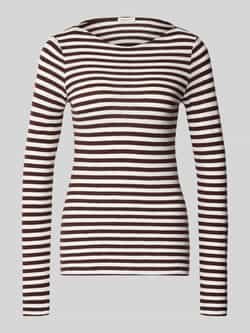 Marc O'Polo Slim fit shirt met lange mouwen van puur katoen