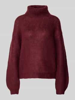 YAS Oversized gebreide pullover met ribboorden model 'LAMBI'