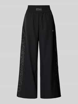 Champion Wide leg trackpants met galonstrepen