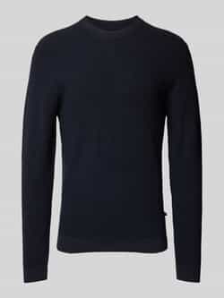 Matinique Shirt met lange mouwen en labeldetail model 'Alagoon'