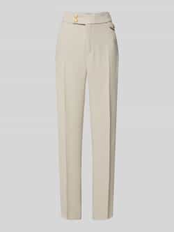 ROSNER High waist stoffen broek met persplooien model 'Mara Trend'