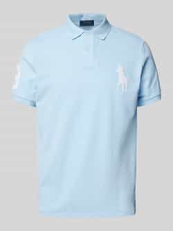Polo Ralph Lauren Shortsleeve Polo Shirt T-Shirts & Polo's in blauw formaten: XL