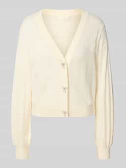 Guess Gebreid jack van viscosemix met V-hals model 'LYLA'