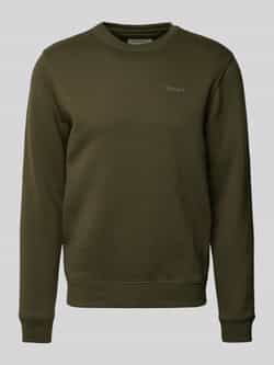 Blend Sweatshirt met ribboorden model 'Downton'