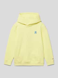 Tommy Hilfiger Teens Hoodie met labelstitching model 'MONOGRAM'