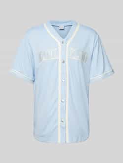 Karl Kani College Baseballshirt men Jersey's blauw Maat XL Kleding