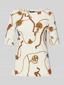 Lauren Ralph Lauren T-shirt met boothals model 'JUDY'