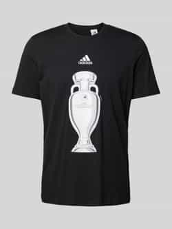 ADIDAS SPORTSWEAR T-shirt met labelstitching model 'TROPHY'
