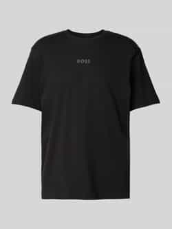 BOSS Green Regular fit T-shirt van puur katoen