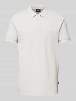 JOOP! JEANS Regular fit poloshirt met labelstitching model 'Ambrosio'