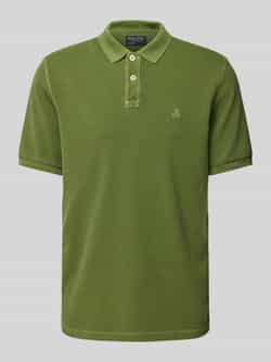 Marc O'Polo Regular fit poloshirt van puur katoen met logostitching