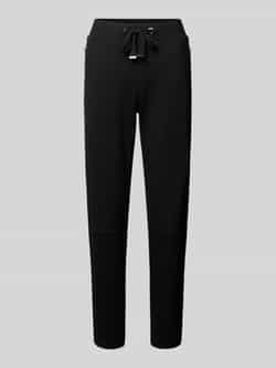Monari Stoffen broek met elastische band