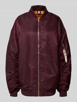 Karo Kauer Oversized bomberjack met steekzakken