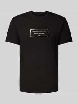 EAX T-shirt Korte Mouw Box Logo T-shirt