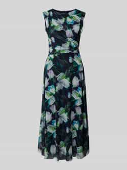 Swing Cocktailjurk met bloemenmotief