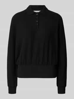 Opus Gebreide pullover met polokraag model 'Geigi'